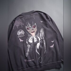 New Darc Sport X Catwoman Dangerous London Crewneck [Medium] In Nirvana Gray